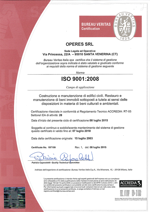 ISO 9001 OPERES